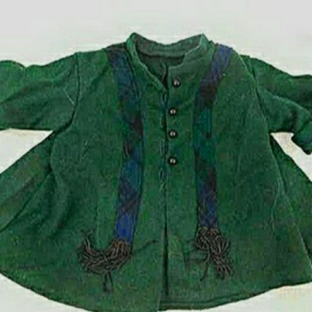 COPY - AG Addy's Winter Green Coat And Scarf Retired